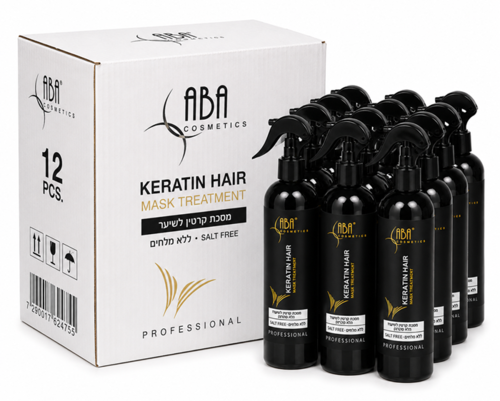 דיל! 12 יחידות מסכה קרטין משקמת ללא שטיפה- 400Ml