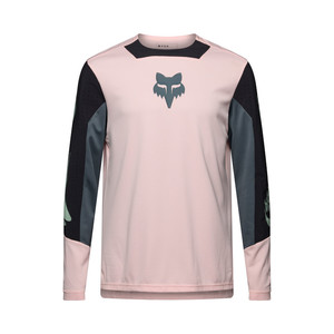 חולצת רכיבה ארוכה לילדים פוקס ורוד -FOX YTH DEFEND LS CREATION JERSEY 