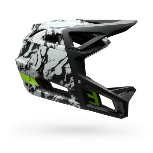קסדת אופניים מלאה לילדים פוקס לבן - FOX YTH PROFRAME SOLID