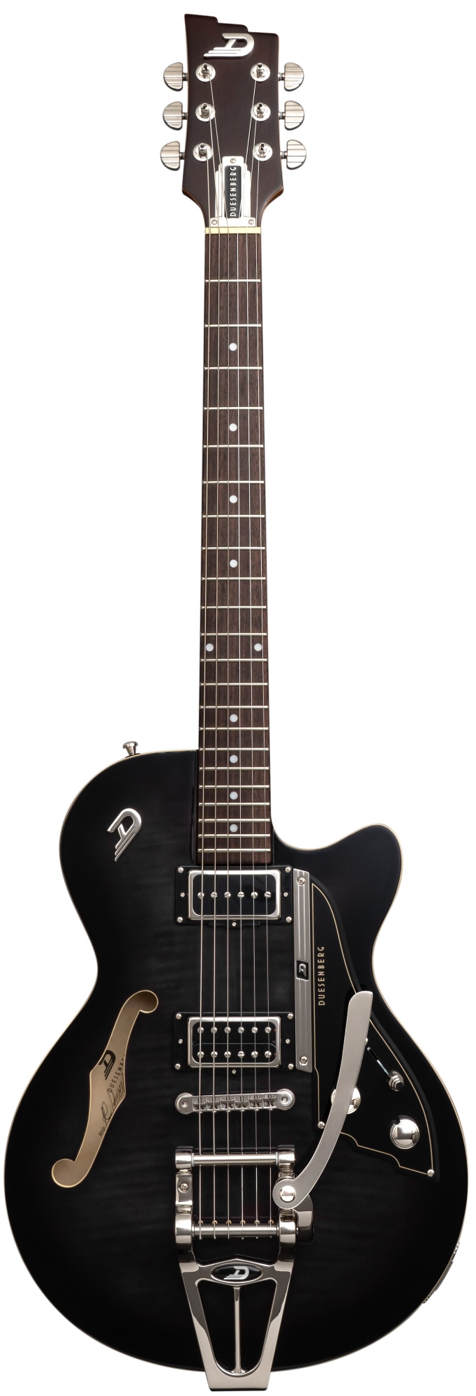 גיטרה חשמלית Duesenberg Starplayer CBR Transparent Black