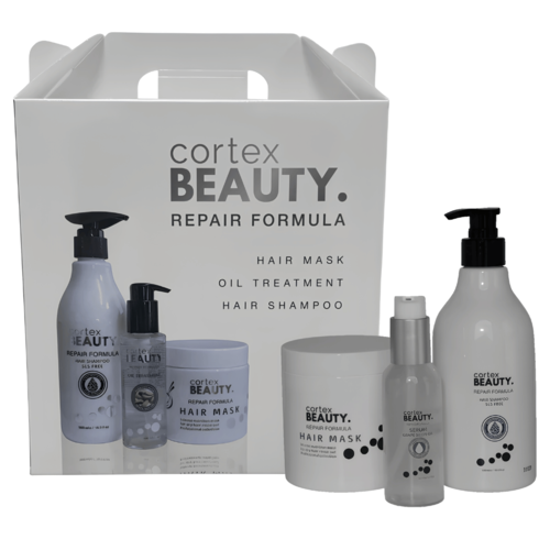 סט שיקום לשיער ללא מלחים | Cortex Repair Set