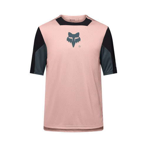 חולצת רכיבה קצרה פוקס ורוד - FOX RACING DEFEND SS JERSEY CREATION