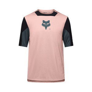 חולצת רכיבה קצרה פוקס ורוד - FOX RACING DEFEND SS JERSEY CREATION