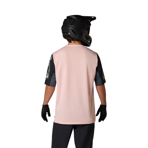 חולצת רכיבה קצרה פוקס ורוד - FOX RACING DEFEND SS JERSEY CREATION