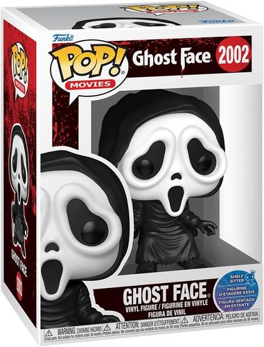 בובת פופ סרטים: הצעקה - הצעקה (גוסט פייס) יושב Funko POP! Movies: Ghost Face - Ghost Face (Sitting) #2002