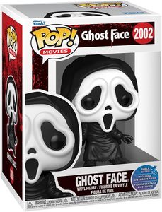בובת פופ סרטים: הצעקה - הצעקה (גוסט פייס) יושב Funko POP! Movies: Ghost Face - Ghost Face (Sitting) #2002