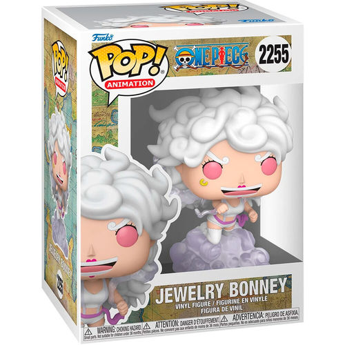 בובת פופ אנימה: וואן פיס - ג'יולורי בוני גיר 5 - Funko POP! Anime: One Piece - Jewelry Bonney Gear 5th #1607