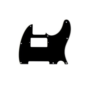 פיק גארד ALLPARTS PG-9562-033 Black Humbucking Pickguard for Telecaster