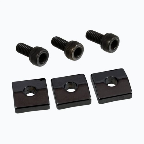 3 קוביות לנעילה שחורות + ברגים ALLPARTS BP-0116-003 BLACK Nut Blocks (Qty 3)