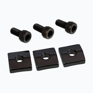 3 קוביות לנעילה שחורות + ברגים ALLPARTS BP-0116-003 BLACK Nut Blocks (Qty 3)