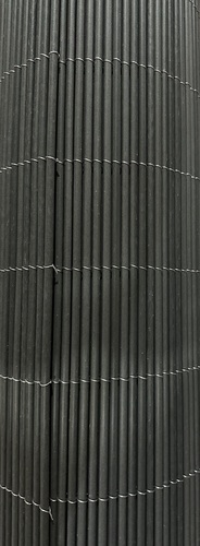גדר במבוק סינטטי PVC במידה 1.5X5 מ' EverGreen צבע אפור כהה- מבצע כסאח!!!