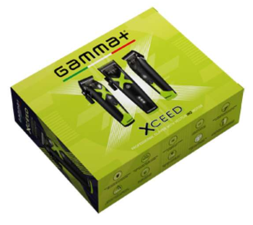 מכונת תספורת מקצועית Gamma+ XCEED עם מנוע Vector IN2