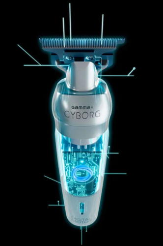 מכונת פיניש מקצועית Gamma+ Cyborg גוף מתכת מנוע דיגיטלי