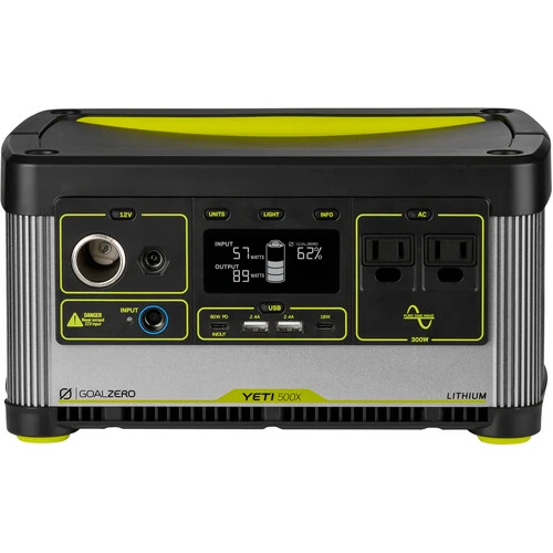 תחנת כוח ניידת 500Wh דגם YETI 500X מבית GoalZero GZ36110