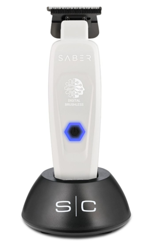 מכונת פיניש מקצועית Saber לבנה עם מנוע Digital Brushless ‏