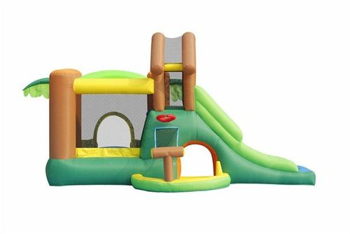 מתנפח טירת גלישת היער 9071F מבית Happy Hop - תמונת אווירה ושימוש במתקן