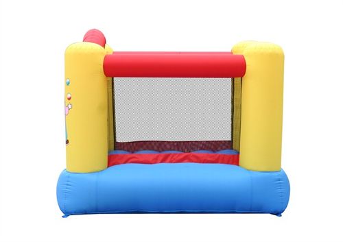 מתקן קפיצה קלאסי הליצן הפי הופ - 9001 - Clown Bouncer Happy Hop - מבט צד על המגלשה ואזור הקפיצה