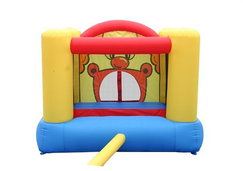 מתקן קפיצה קלאסי הליצן הפי הופ - 9001 - Clown Bouncer Happy Hop - המחשת מידות המתקן