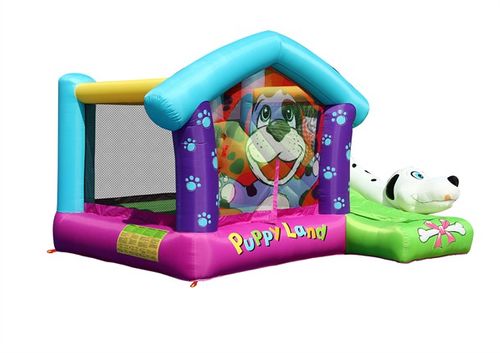 מתנפח הכלבלב הדלמטי 9109 מבית Happy Hop - המחשת מידות המתקן