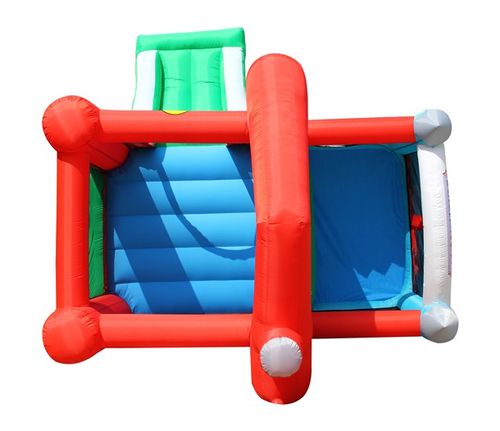 מתנפח הבית השמח 9315 מבית Happy Hop - המתקן מוקם בחצר או בגינה
