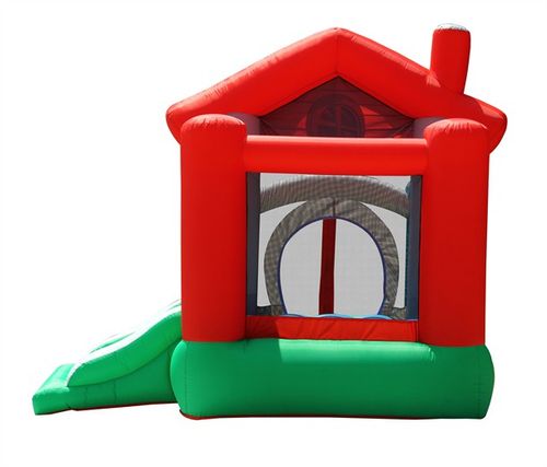 מתנפח הבית השמח 9315 מבית Happy Hop - תמונת אווירה ושימוש במתקן