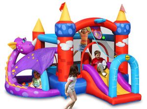 מתנפח טירת הדרקון 9022 מבית Happy Hop