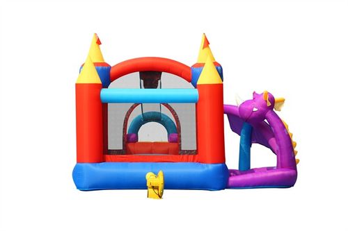 מתנפח טירת הדרקון 9022 מבית Happy Hop - המחשת מידות המתקן