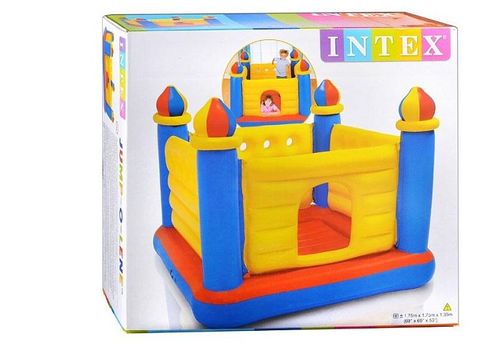 מתקן מתנפח קפיצה INTEX בעיצוב טירה לשימוש חיצוני ופנימי מקט 48259 - מבט נוסף על המתקן