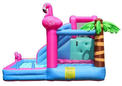 מתנפח קפיצה פלמינגו D72044 מבית DOCTOR DOLPHIN - המחשת מידות המתקן