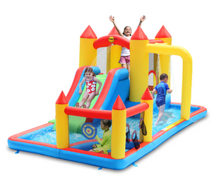 מתנפח משולב מקפצה ובריכת כדורים 9753 מבית Happy Hop