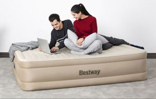 מזרן מתנפח זוגי עם משאבה מובנית 69050 מבית BESTWAY - תמונה ראשית של המזרן המתנפח