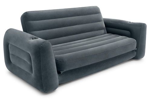 ספה מתנפחת נפתחת למיטה זוגית 203X231 סמ 66552 מבית INTEX - מבט צד על מבנה הספה
