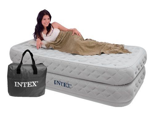 מזרן מתנפח יחיד Deluxe עם משאבה מובנית 191×99×51 ס״מ | INTEX | מק״ט 64488 - תקריב הציפוי והשסתום