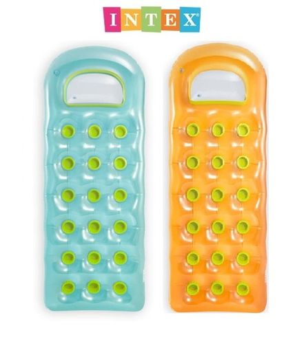 מזרון ים כוסות מתנפח עם חלון מים 59895 מבית INTEX - המזרן בחדר אירוח או בקמפינג