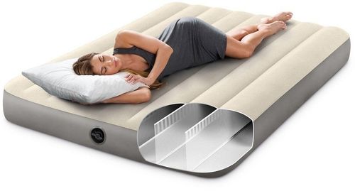 מזרן זוגי מתנפח יוקרתי לשינה קמפינג ואירוח 137x191x25 סמ 64102 מבית Intex - תמונה ראשית של המזרן המתנפח