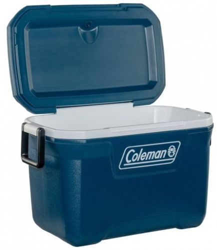 צידנית 49 ליטר אקסטרים צבע כחול 2000037212 מבית COLEMAN - מבט על המכסה והידיות