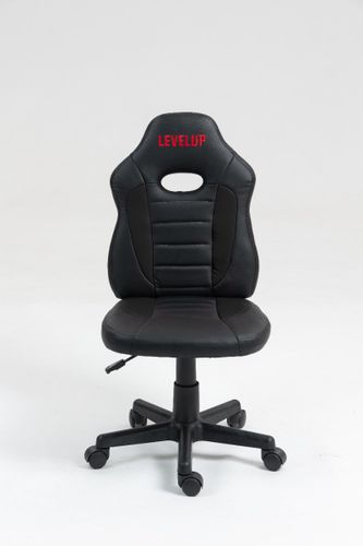 כיסא תלמיד ארגונומי לנוער בצבע שחור S301-BB מבית LEVEL UP - מבט נוסף על הכיסא הארגונומי