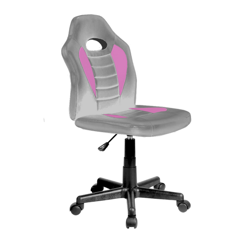 כיסא תלמיד ארגונומי לנוער בצבע כסוף וורוד chairSP - הכיסא בחדר לימודים או ילדים