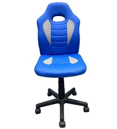 כיסא תלמיד ארגונומי לנוער בצבע כחול אפור chairBG - תמונת אווירה ושימוש בכיסא