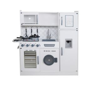 מטבח לילדים מעץ אלקטרוני אביב W10C364C מאת בית העץ