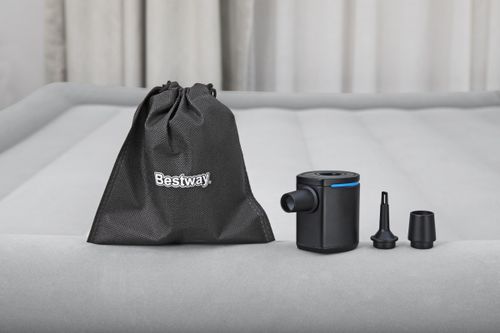 משאבת ניפוח אוויר קומפקטית USB חשמלית 62289 מבית BESTWAY - מבט צד על המוצר