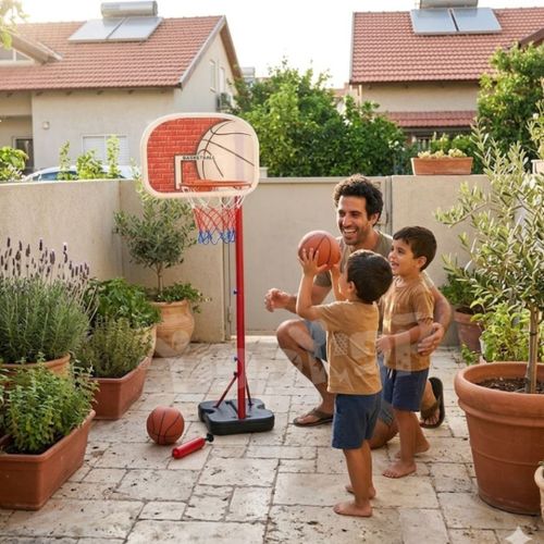 ערכת כדורסל לילדים 1.66 מטר BASKET166 - מבט נוסף על המוצר