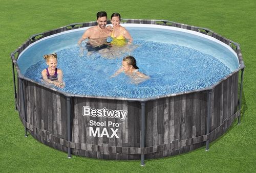 בריכת אולטרה עגולה MAX 427X107 סמ 5614Z מבית BESTWAY - מבט נוסף על הבריכה