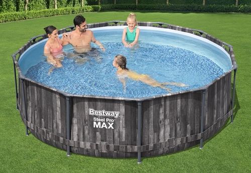 בריכת אולטרה עגולה MAX 366X100 סמ 5614X מבית BESTWAY - מבט נוסף על הבריכה