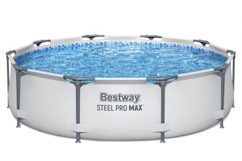 בריכת צינורות אפורה ​​​​​​​​​​​​​​305X76 סמ 56408 מבית BESTWAY - מבט נוסף על הבריכה