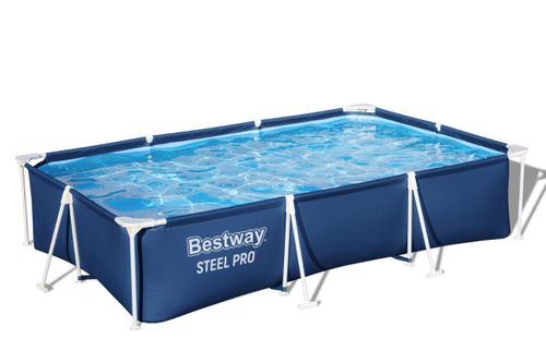 בריכה משפחתית מסגרת מלבנית 300X201X66 סמ 56404 מבית BESTWAY - תמונה ראשית של הבריכה