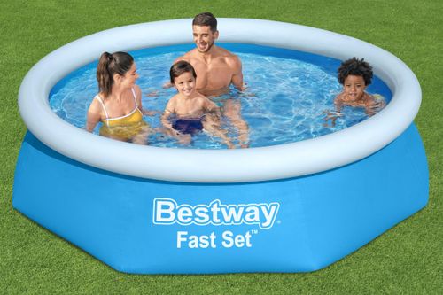 בריכה משפחתית עגולה 244X61 סמ FAST 57450 מבית BESTWAY - מבט נוסף על הבריכה