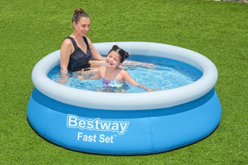 בריכה משפחתית עגולה 183X51סמ FAST 57392 מבית BESTWAY - מבט נוסף על הבריכה