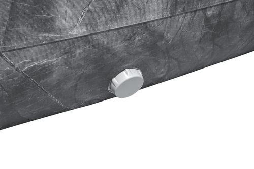 בריכת עגולה APX 365 6.10X1.32 סמ 561KE מבית BESTWAY - מבט צד על מבנה הבריכה
