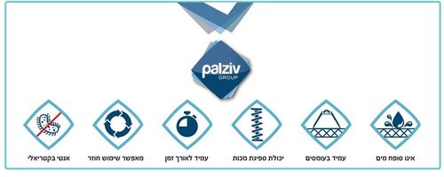 תחתית פלציב לבריכה 10X1 מטר פלציב110 PALZIV - תמונת אווירה ושימוש במוצר